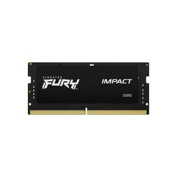 Пам'ять для ноутбуків Kingston FURY 16 GB DDR5 6000 MHz Impact Black (KF560S38IB-16) 522977ua фото
