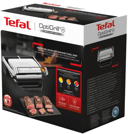 Електрогриль притискний Tefal OptiGrill+ GC717D10 533410ua фото