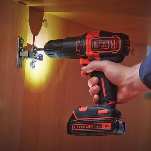 Шуруповерт Black+Decker BDCHD18KB 354439ua фото