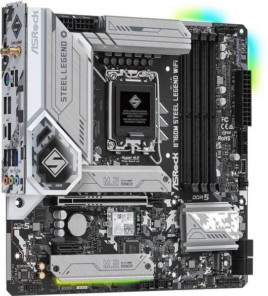 Материнская плата ASrock B760M Steel Legend WiFi 463227ua фото