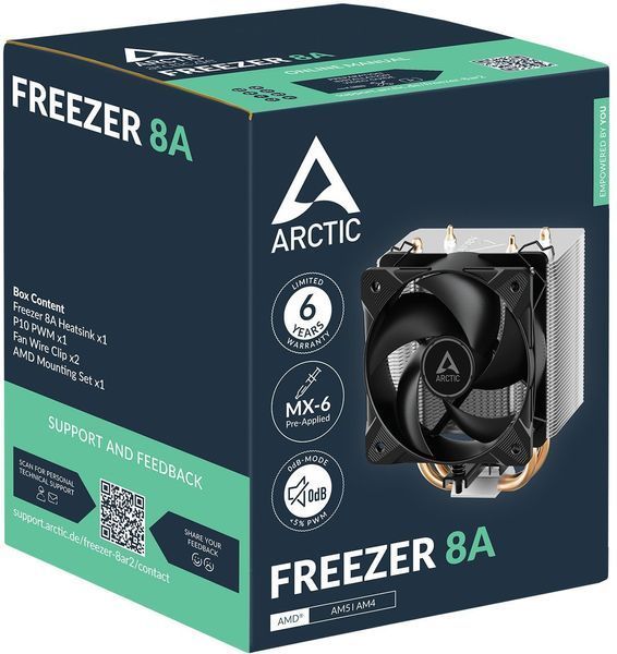 Воздушное охлаждение Arctic Arctic Freezer 8A (ACFRE00161A) 597371ua фото