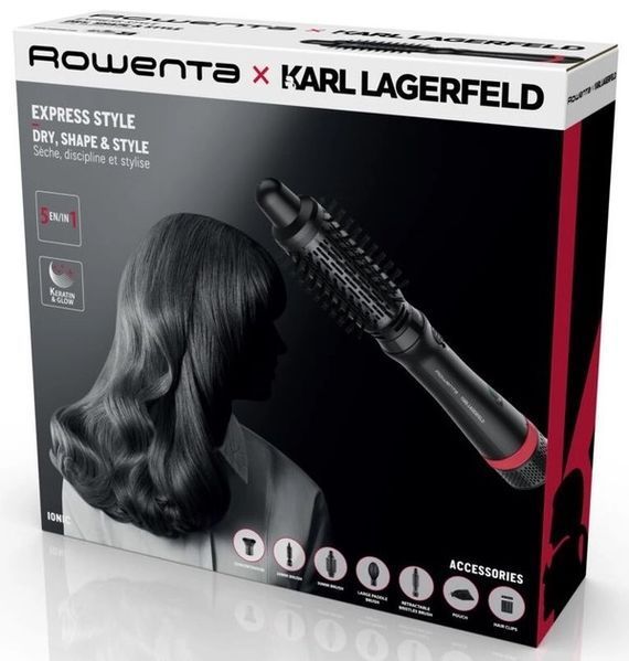 Фен-щітка Rowenta x Karl Lagerfeld Express Style CF635LF0 580715ua фото