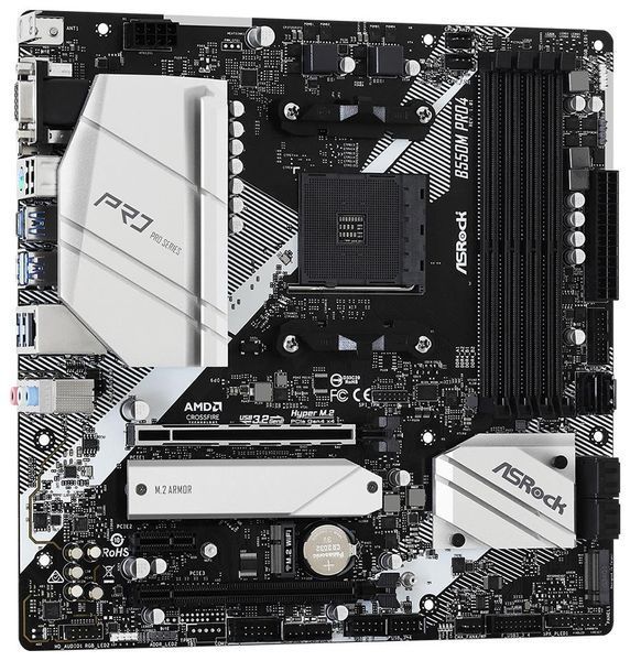 Материнская плата ASRock B550M PRO4 (90-MXBDK0-A0UAYZ) 336520 фото