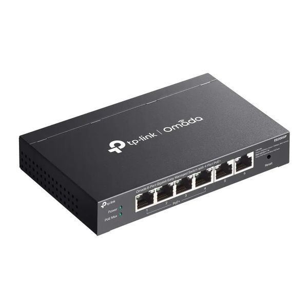 Комутатор Smart TP-Link ES206GP 586091ua фото