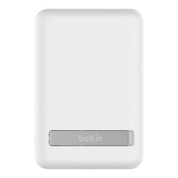 Зовнішній акумулятор (павербанк) Belkin Magnetic Wireless 5000mAh White (BPD004BTWT) 613628ua фото