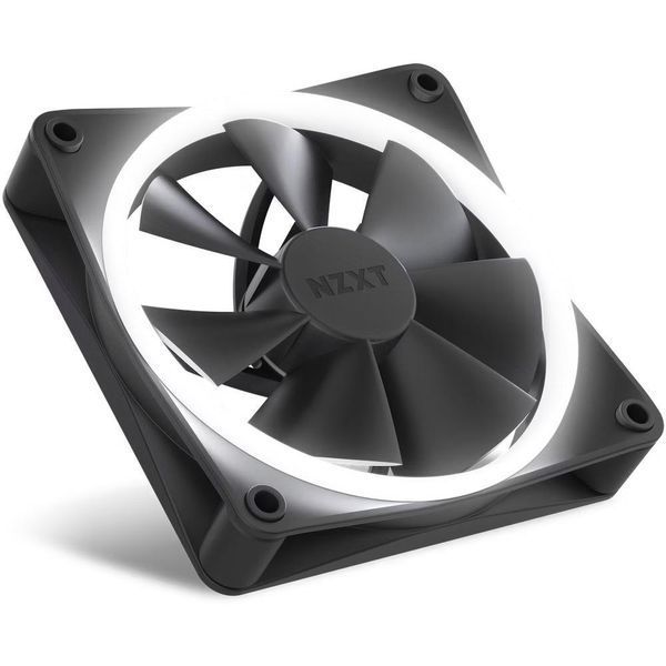 Вентилятор NZXT F120 RGB Black (RF-R12SF-B1) 480171 фото