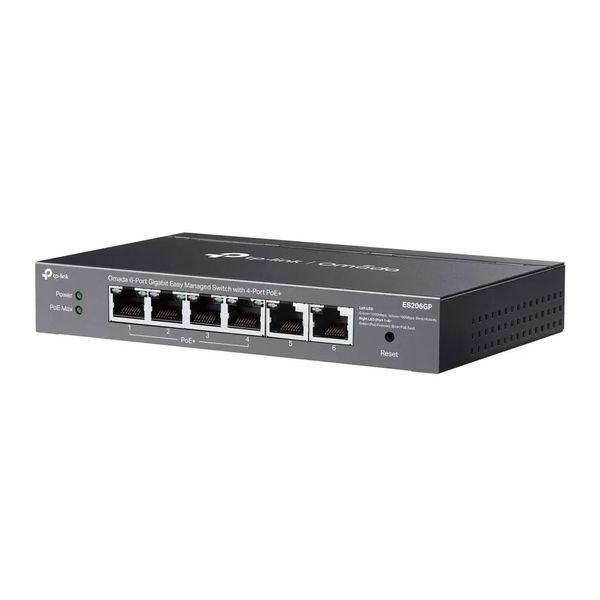 Комутатор Smart TP-Link ES206GP 586091ua фото