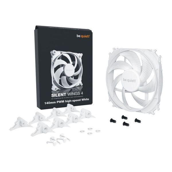 Вентилятор Be Quiet! Silent Wings 4 140 PWM High-Speed White (BL117) 504998 фото
