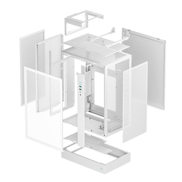 Корпус Deepcool CH170 Plus White (R-CH170-WHNGM0-G) 620041ua фото