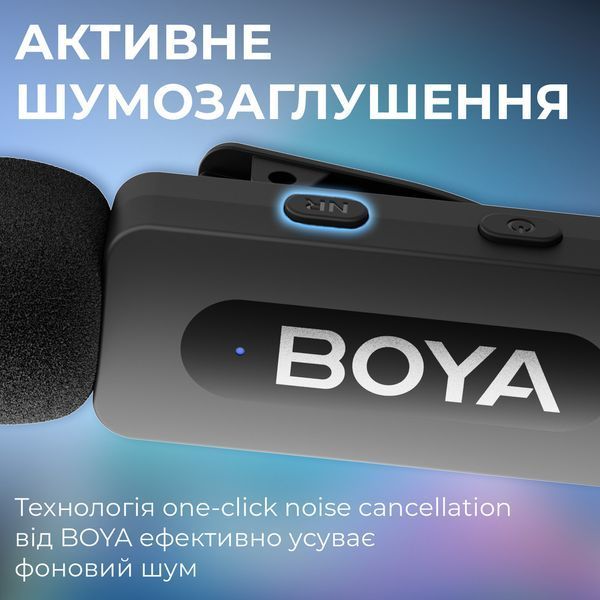 Мікрофонна радіосистема для смартфона Boya BY-V30 Type-C 623209ua фото