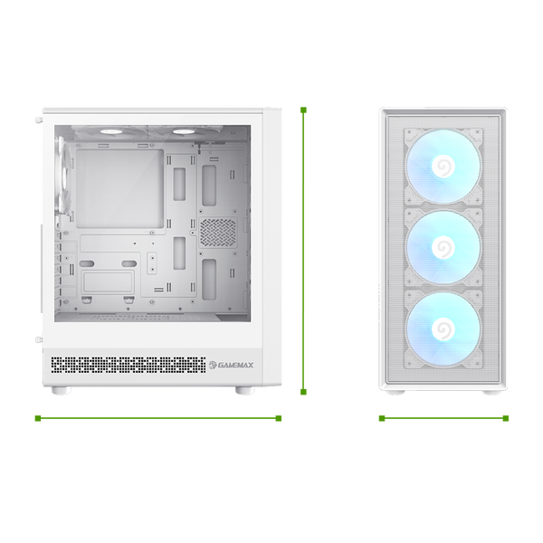 Корпус GameMax Storm 2 AW White 630533ua фото