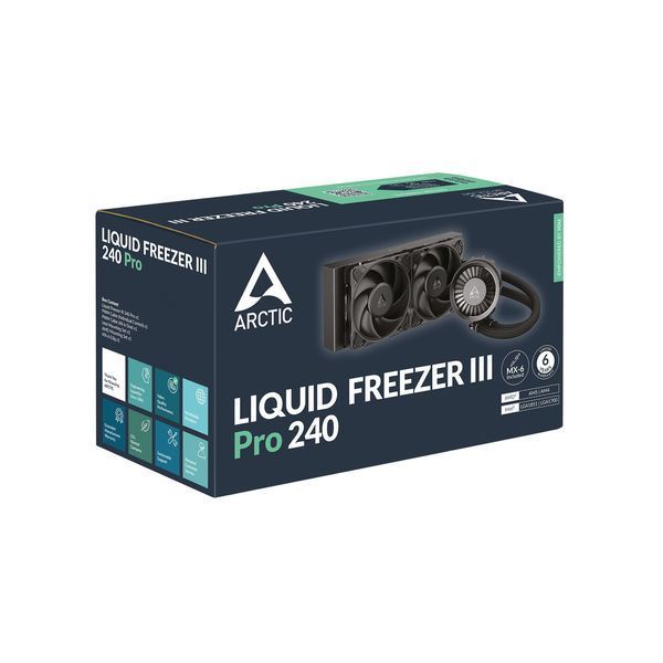 Водяне охолодження Arctic Liquid Freezer III Pro 240 (ACFRE00178A) 600061ua фото