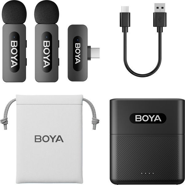 Мікрофонна радіосистема для смартфона Boya BY-V30 Type-C 623209ua фото