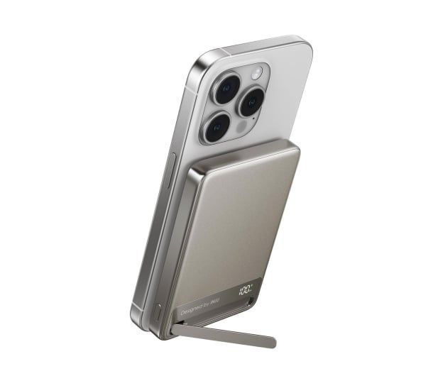 Внешний аккумулятор (павербанк) INIU MagPro Slim 10000mAh 45W Titanium (P76-P1-TG) 618124 фото