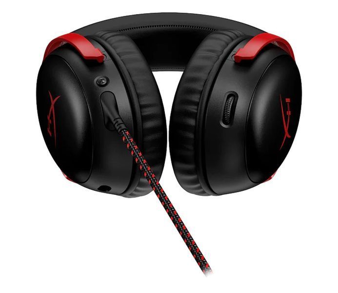 Наушники с микрофоном HyperX Cloud III Black/Red (727A9AA) 476661ua фото