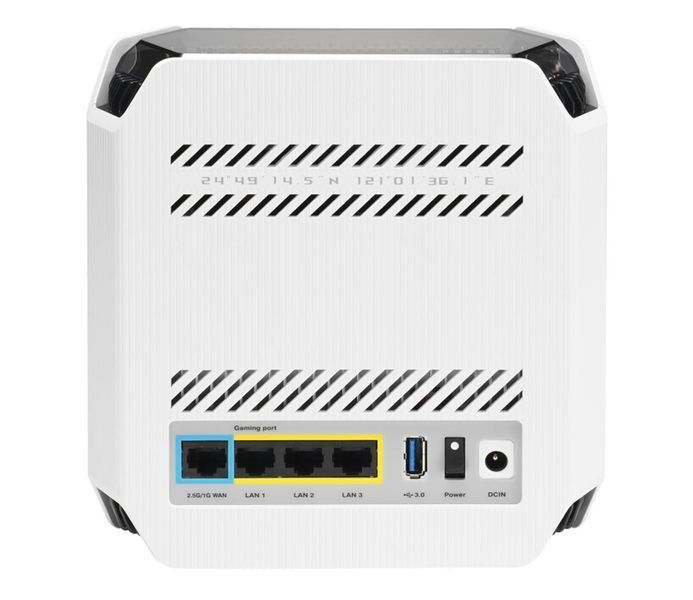 Mesh-система Asus ROG Rapture GT6 White 1-pack (90IG07F0-MU9A30) 476719 фото