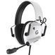 Наушники с микрофоном GamePro Genesis Mercury White (HS120W) 623414ua фото 1