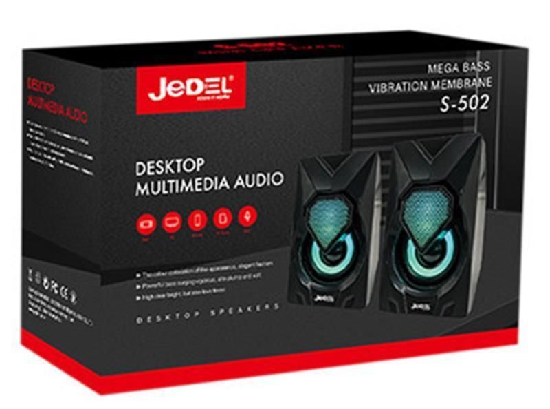 Акустичні колонки Jedel S-502 Black 622557ua фото