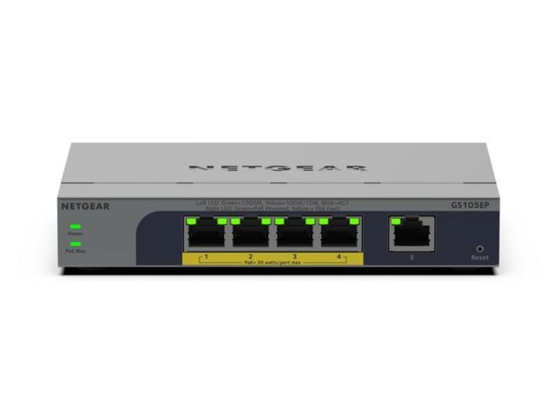 Коммутатор управляемый уровня 2 Netgear GS105EP 619954 фото