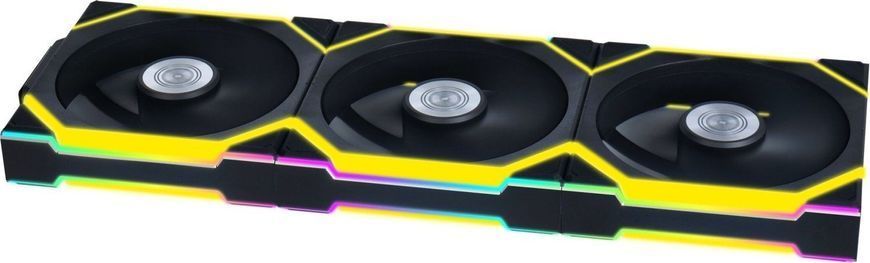 Вентилятор Lian Li Uni Fan SL Wireless 120 Reverse Blade Black 3-pack (12RSL1W3B) 550317 фото