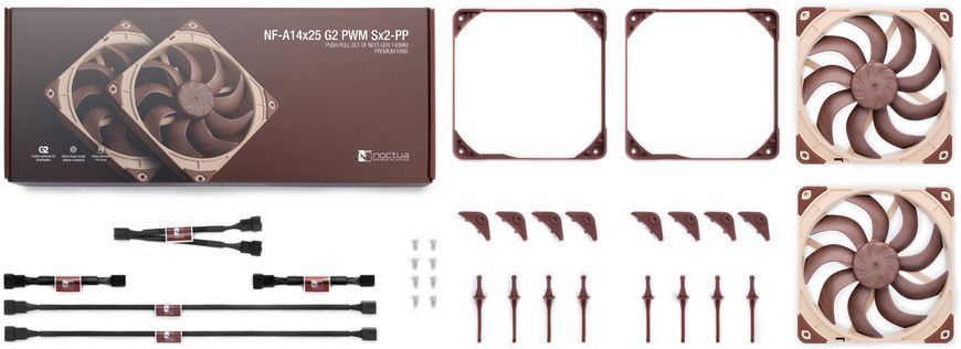 Вентилятор Noctua NF-A14X25 G2 PWM SX2-PP 2-Pack 618908 фото