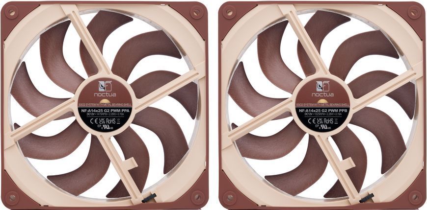 Вентилятор Noctua NF-A14X25 G2 PWM SX2-PP 2-Pack 618908 фото