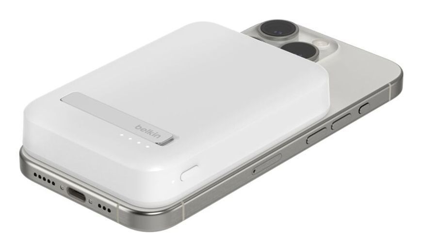 Внешний аккумулятор (павербанк) Belkin BoostCharge Pro 8K 8000mAh 15W White (BPD007BTWH) 613630ua фото