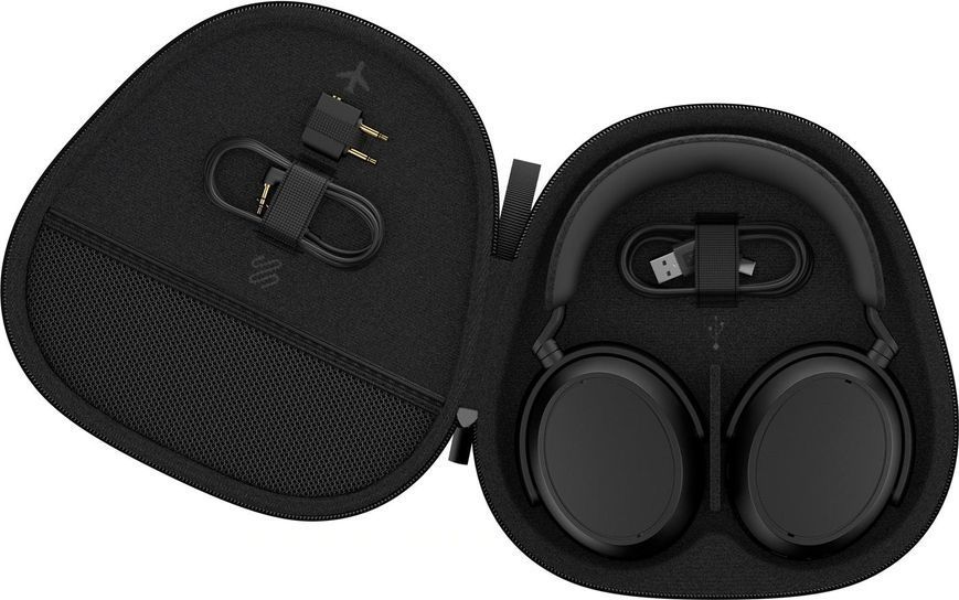 Навушники з мікрофоном Sennheiser MOMENTUM 4 Wireless Black (509266) 427638 фото