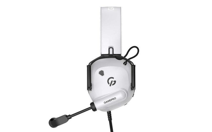 Наушники с микрофоном GamePro Genesis Mercury White (HS120W) 623414ua фото