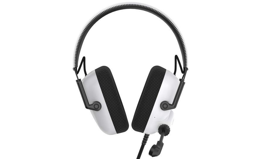 Наушники с микрофоном GamePro Genesis Mercury White (HS120W) 623414ua фото