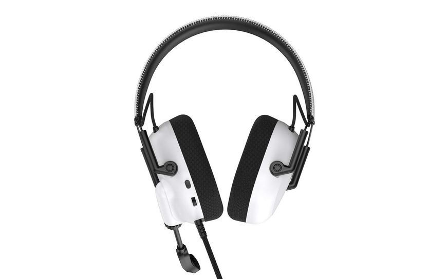 Наушники с микрофоном GamePro Genesis Mercury White (HS120W) 623414ua фото