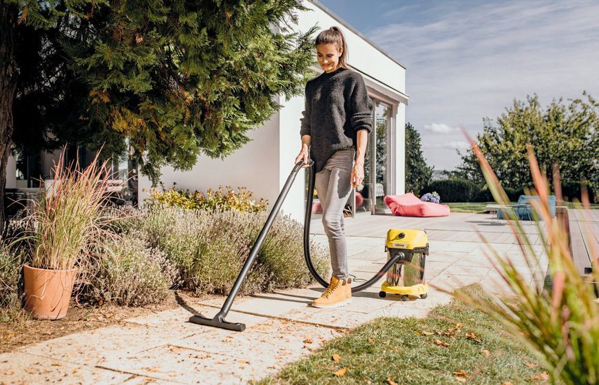 Профессиональный пылесос Karcher WD 3 S V-17/4/20 + 4 FB (1.628-152.0) 621493 фото