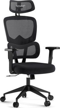 Офисное кресло Sense7 Veno Black 548605 фото
