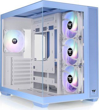 Корпус Thermaltake View 380 TG Blue (CA-1Z2-00MFWN-00) 620108 фото