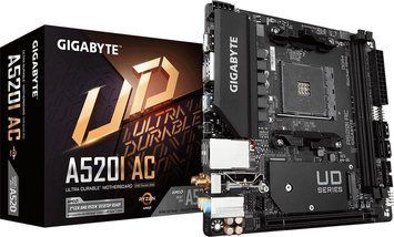 Материнская плата Gigabyte A520I AC 343193ua фото