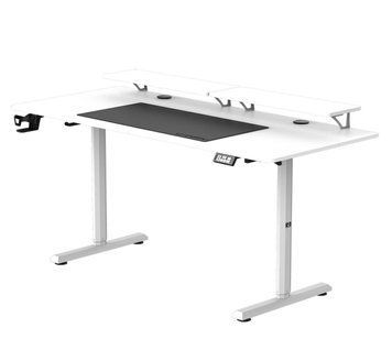 Геймерський ігровий стіл Ultradesk Highlander XXL White (UDESK-HGXL-WT) 528521 фото