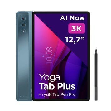 Планшет Lenovo Yoga Tab Plus 16/256GB WiFi Tidal Teal + Pen (ZAEG0103UA) 569178ua фото