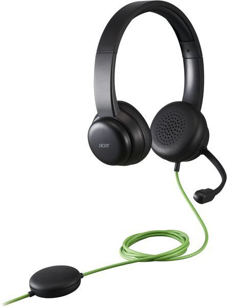Навушники з мікрофоном Acer AHW250 Black (GP.HDS11.01N) 620750 фото