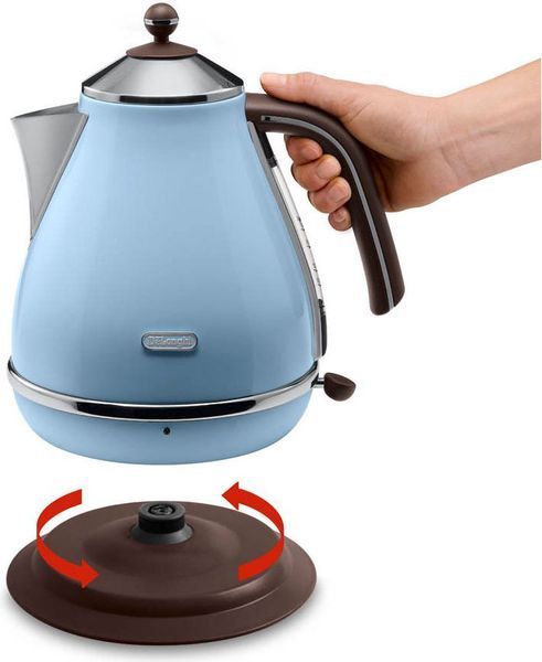 Електрочайник DeLonghi KBOV 2001.AZ Blue 471698ua фото
