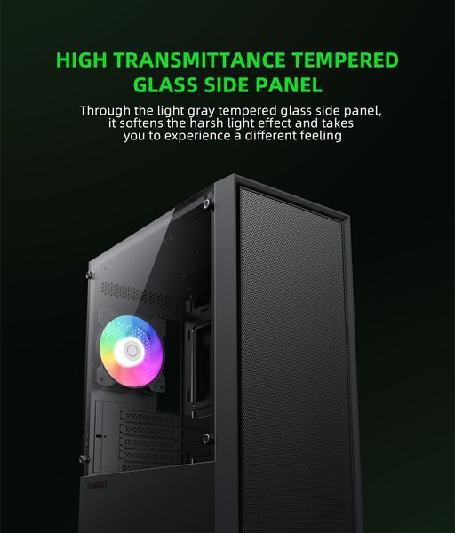 Корпус GameMax Storm Black 630534ua фото