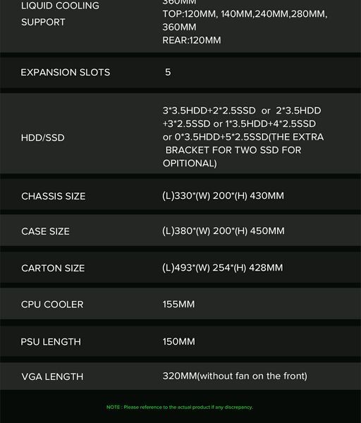 Корпус GameMax Storm Black 630534ua фото