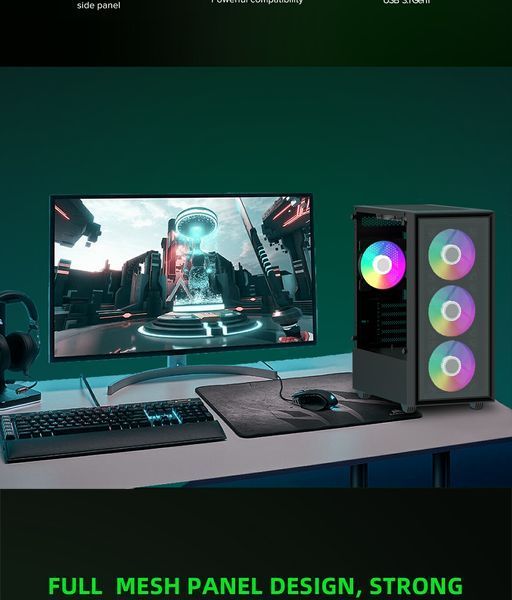 Корпус GameMax Storm Black 630534ua фото