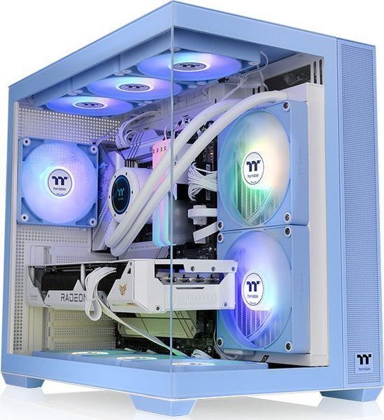Корпус Thermaltake View 380 TG Blue (CA-1Z2-00MFWN-00) 620108 фото