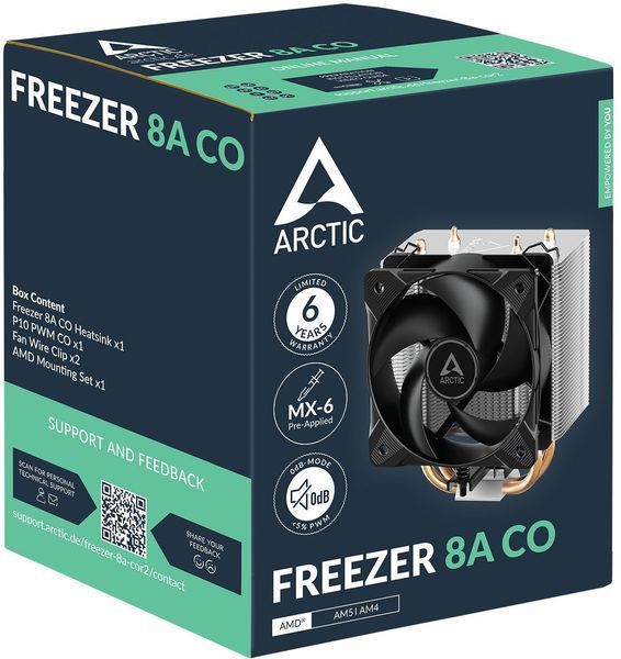 Воздушное охлаждение Arctic Arctic Freezer 8A CO (ACFRE00162A) 597372ua фото