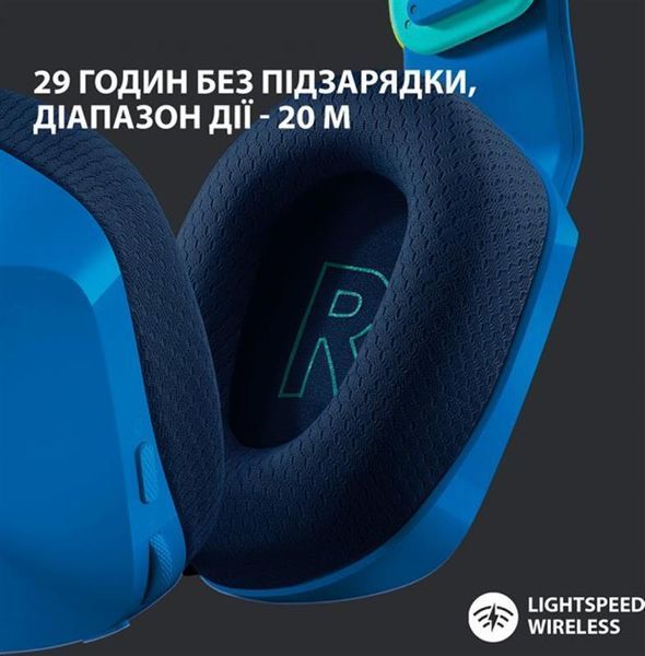 Компьютерная гарнитура Logitech Lightspeed Wireless RGB Gaming Headset G733 Blue (981-000943) 315349ua фото