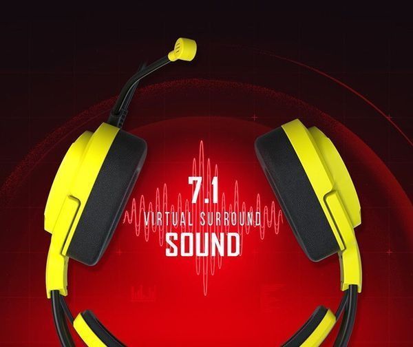 Навушники з мікрофоном Bloody G575 Punk Yellow 579350ua фото