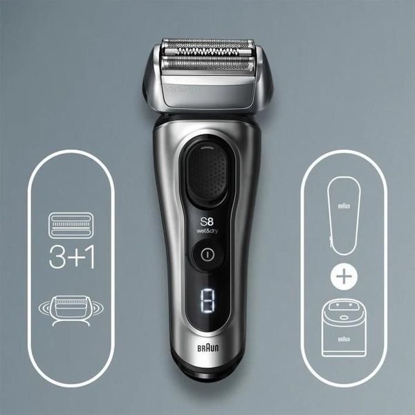 Электробритва мужская Braun Series 8 8467CC 497531 фото