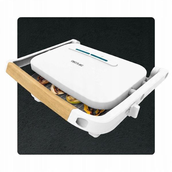 Электрогриль прижимной Cecotec Rock'nGrill 1200 White 619473 фото