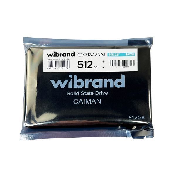 SSD накопитель Wibrand Caiman 512GB 2.5 (WI2.5SSD/CA512GB) 627135ua фото