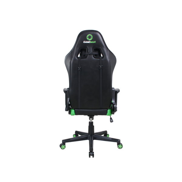 Комп'ютерне крісло для геймера GameMax GCR09 Green 628275ua фото